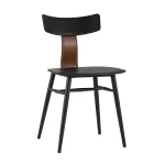 обеденный ANT пластиковый черный вставки экокожа от ImperiumLoft