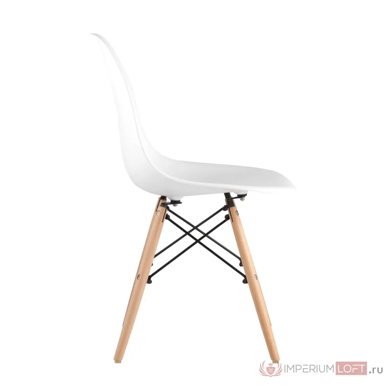 Eames DSW белый пластиковый, ножки массив бука от ImperiumLoft