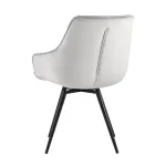 вращающийся Сеул велюр светло-серый