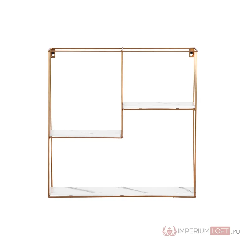 Square золотая белый мрамор от ImperiumLoft
