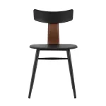 обеденный ANT пластиковый черный вставки экокожа от ImperiumLoft