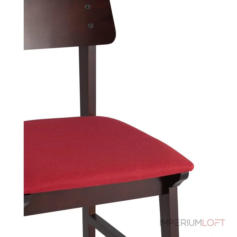 ODEN мягкая тканевая красная обивка