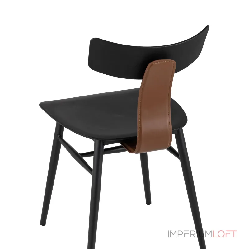 обеденный ANT пластиковый черный вставки экокожа от ImperiumLoft обеденный ANT пластиковый черный вставки экокожа от ImperiumLoft