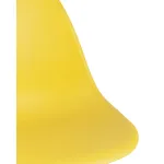 Style DSW желтый, литой полипропилен, стальной каркас, натуральный массив бука от ImperiumLoft