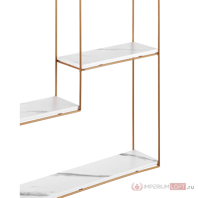 Square золотая белый мрамор от ImperiumLoft