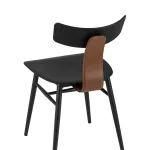 обеденный ANT пластиковый черный вставки экокожа от ImperiumLoft