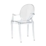 Victoria Ghost с подлокотниками прозрачный