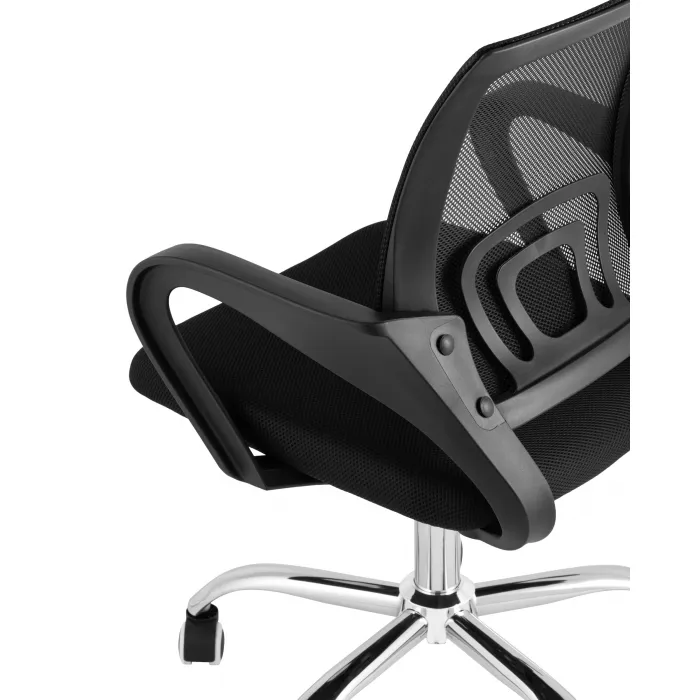 Кресло офисное TopChairs Simple New черный от ImperiumLoft