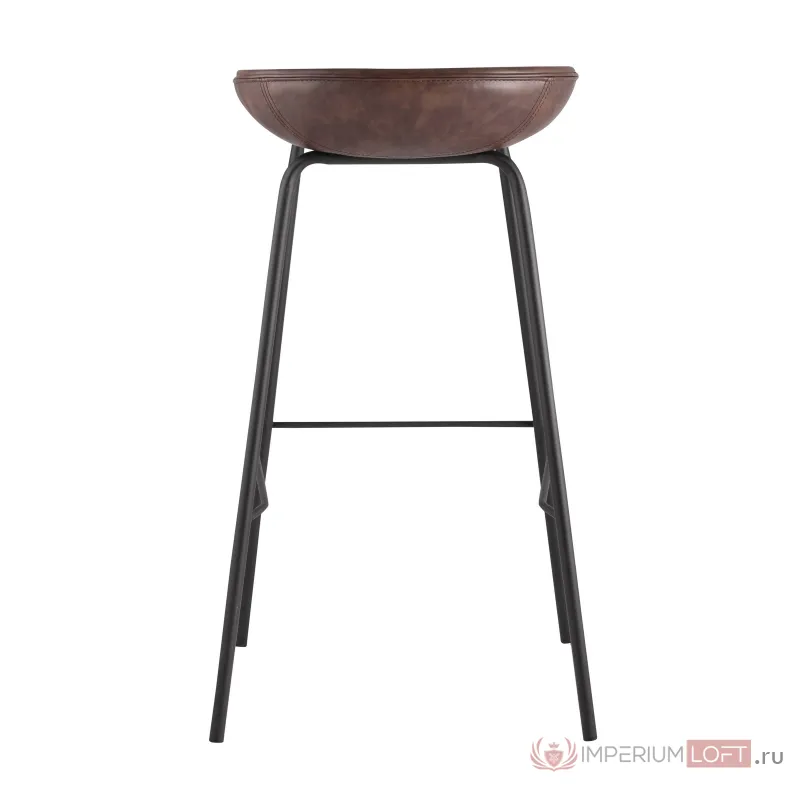 Beetle Lite PU коричневый, металлический каркас, черные ножки от ImperiumLoft