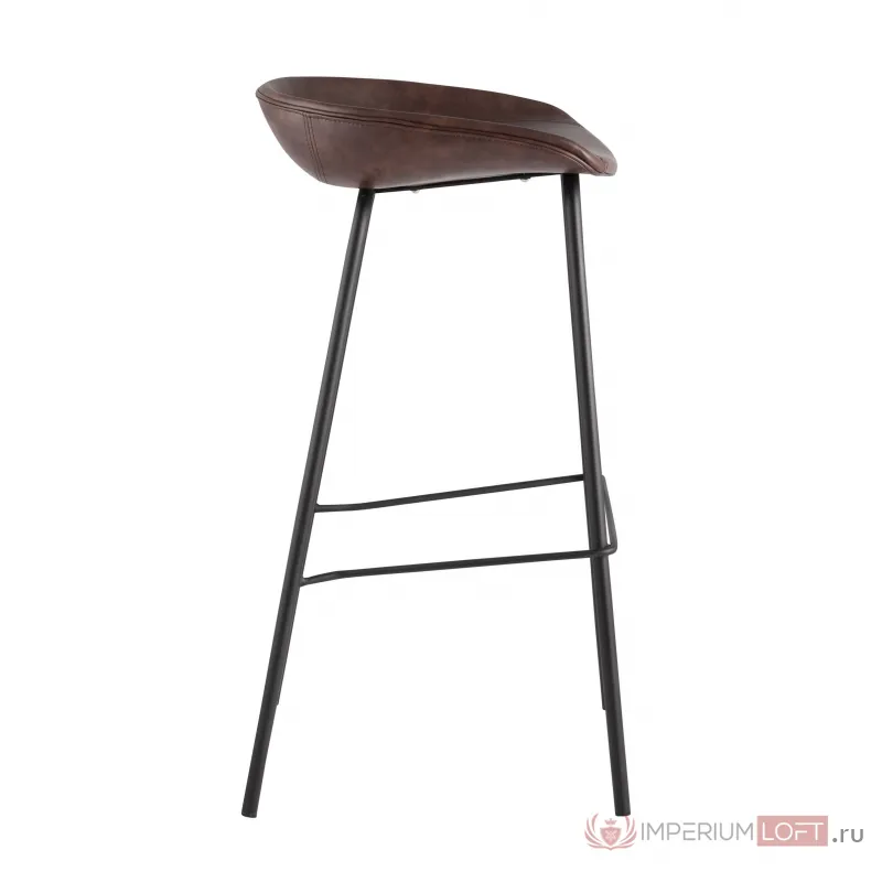 Beetle Lite PU коричневый, металлический каркас, черные ножки от ImperiumLoft