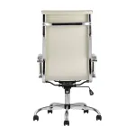 TopChairs City офисное бежевое обивка экокожа, механизм качания Top Gun от ImperiumLoft
