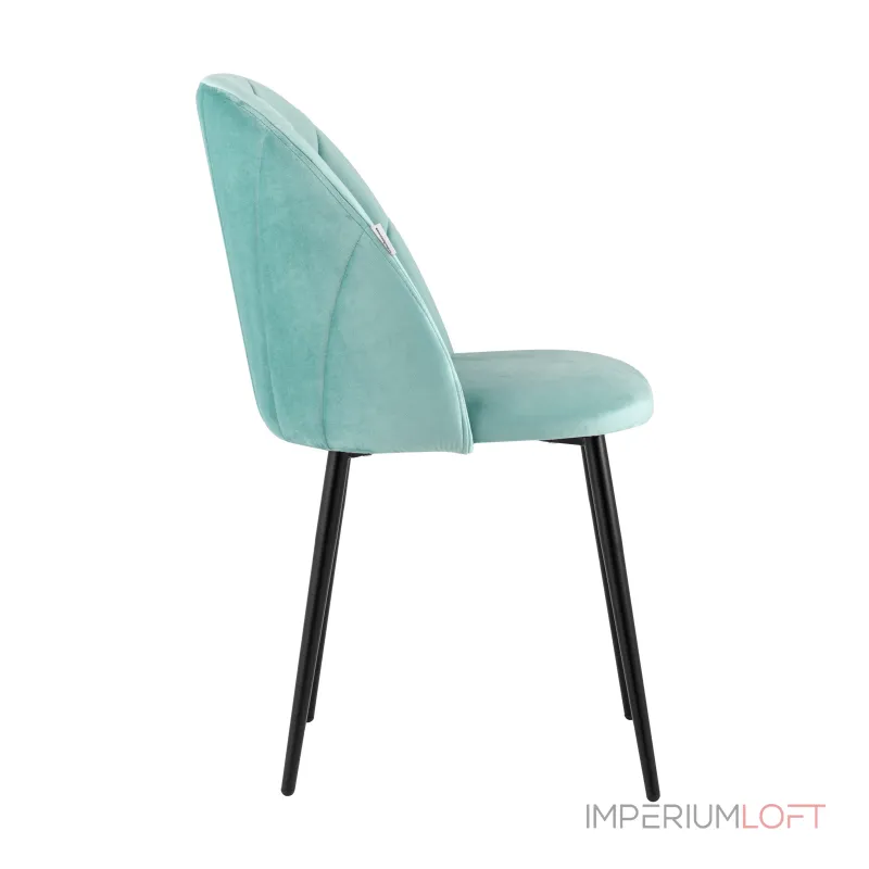 Логан NEW велюр пыльно-голубой