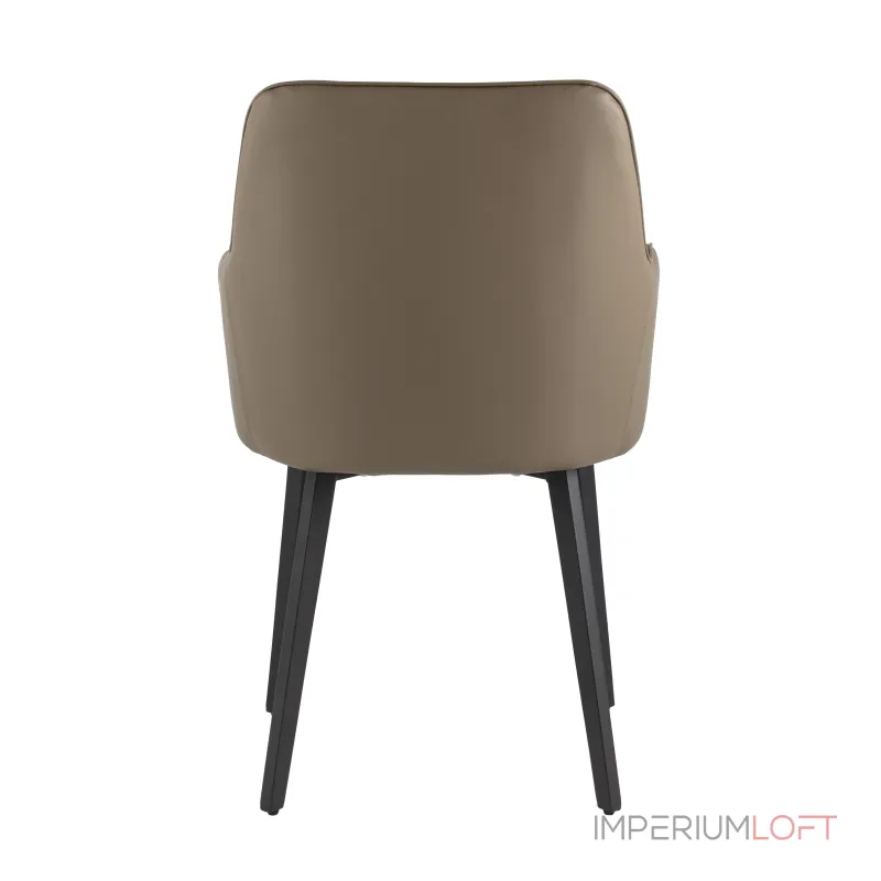 Прайм экокожа коричневый полипропилен,стальные черные ножки
