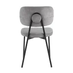 Ханна велюр серый