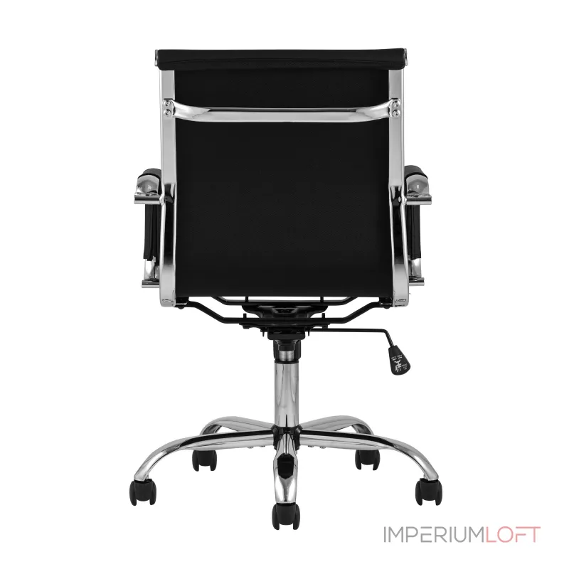 TopChairs City S офисное коричневое, обивка экокожа, механизм качания и регулировки по высоте