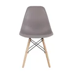 Style DSW темно-бежевый, литой полипропилен, стальной каркас, натуральный массив бука от ImperiumLoft