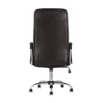 TopChairs Tower офисное коричневое в обивке из экокожи, механизм качания Top Gun от ImperiumLoft
