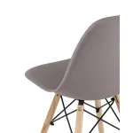 Style DSW темно-бежевый, литой полипропилен, стальной каркас, натуральный массив бука от ImperiumLoft