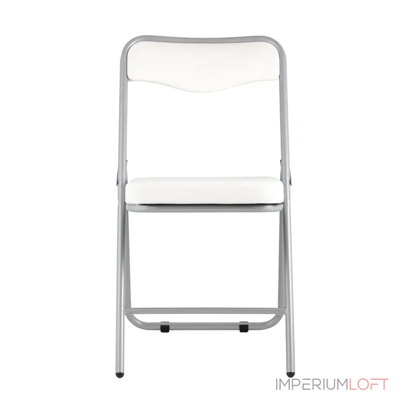 Джонни экокожа белый каркас металлик от ImperiumLoft Джонни экокожа белый каркас металлик от ImperiumLoft