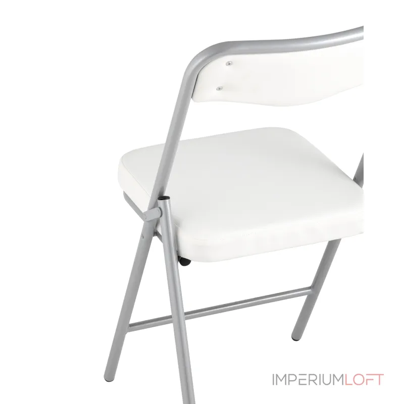 Джонни экокожа белый каркас металлик от ImperiumLoft Джонни экокожа белый каркас металлик от ImperiumLoft