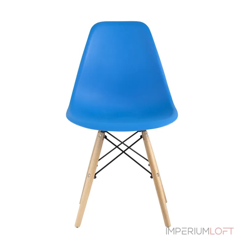 Style DSW циан, литой полипропилен, стальной каркас, натуральный массив бука от ImperiumLoft Style DSW циан, литой полипропилен, стальной каркас, натуральный массив бука от ImperiumLoft