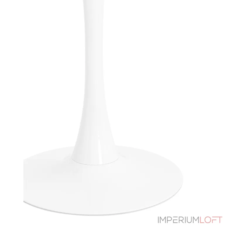 Tulip D90 белый столешница МДФ ножка металл от ImperiumLoft Tulip D90 белый столешница МДФ ножка металл от ImperiumLoft