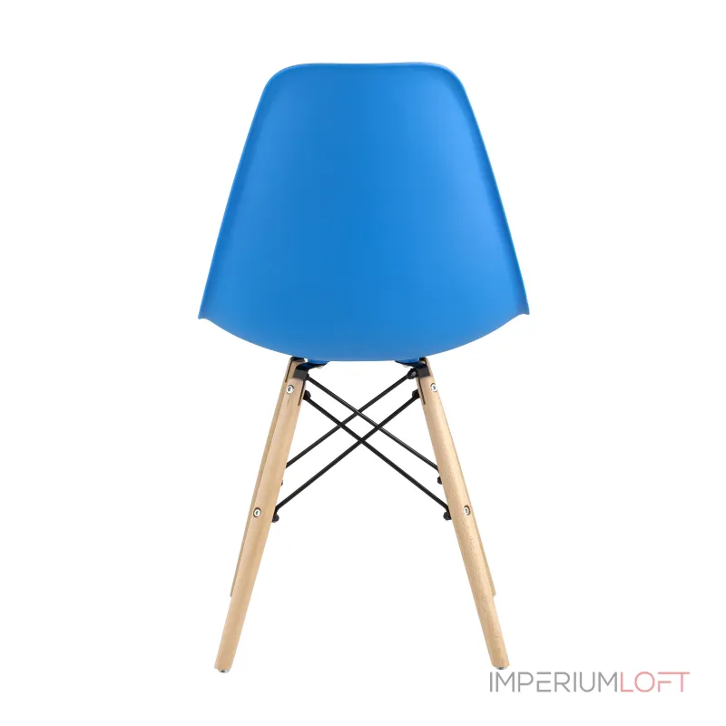 Style DSW циан, литой полипропилен, стальной каркас, натуральный массив бука от ImperiumLoft Style DSW циан, литой полипропилен, стальной каркас, натуральный массив бука от ImperiumLoft