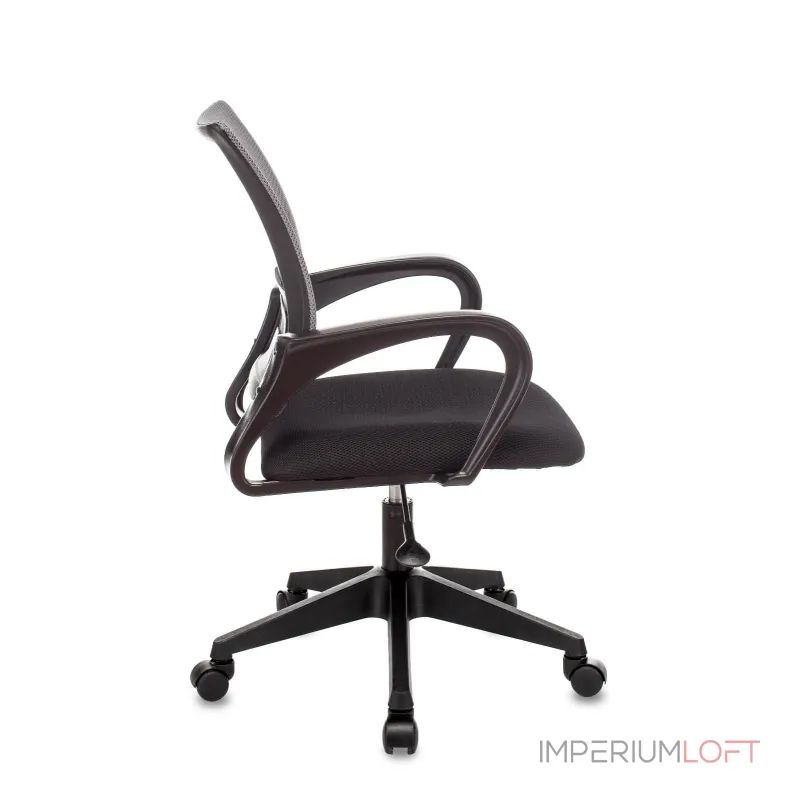 TopChairs ST-Basic офисное сетка/ткань темно-серый крестовина пластик механизм Пиастра TopChairs ST-Basic офисное сетка/ткань темно-серый крестовина пластик механизм Пиастра