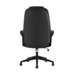 TopChairs ST-CYBER 8 RED ткань/экокожа черный/красный