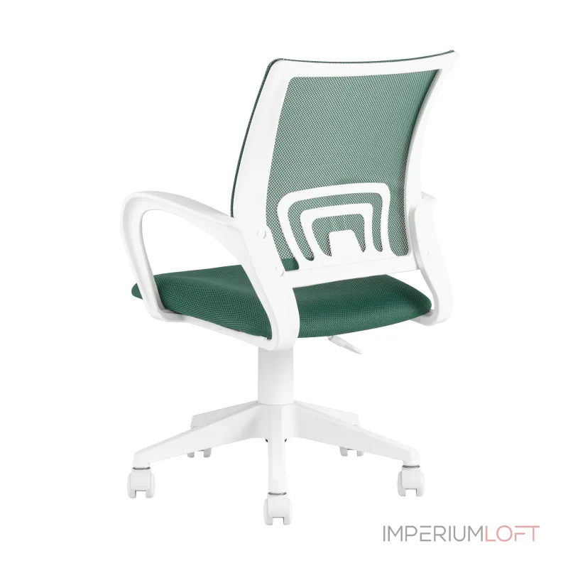 офисное TopChairs ST-BASIC-W зеленый TW-04 TW-12 крестовина пластик белый