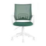 офисное TopChairs ST-BASIC-W зеленый TW-04 TW-12 крестовина пластик белый