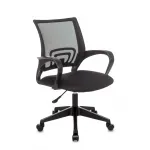 TopChairs ST-Basic офисное сетка/ткань черный крестовина пластик механизм Пиастра