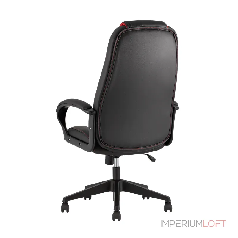TopChairs ST-CYBER 8 RED ткань/экокожа черный/красный TopChairs ST-CYBER 8 RED ткань/экокожа черный/красный