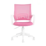 офисное TopChairs ST-BASIC-W розовый крестовина пластик белый