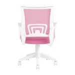 офисное TopChairs ST-BASIC-W розовый крестовина пластик белый