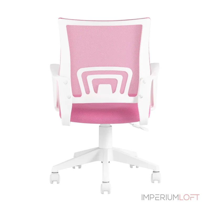 офисное TopChairs ST-BASIC-W розовый крестовина пластик белый