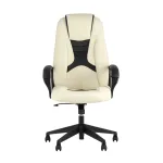 TopChairs ST-CYBER 8 белый/черный эко.кожа крестовина пластик