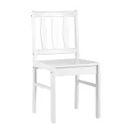 INGRID из стола и четырех стульев деревянные, ножки стола и каркас стульев из массива гевеи цвет