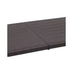 Кейт 180 коричневый, стальной каркас, полиэтилен высокой плотности HDPE от ImperiumLoft