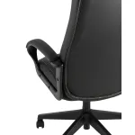 TopChairs ST-CYBER 8 черный/желтый эко.кожа крестовина пластик