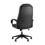TopChairs ST-CYBER 8 черный/желтый эко.кожа крестовина пластик