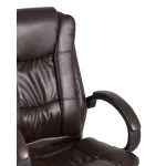 TopChairs Atlant офисное коричневое обивка экокожа, механизм качания Top Gun от ImperiumLoft
