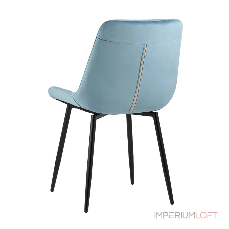 Флекс велюр пыльно-голубой ножки металл от ImperiumLoft