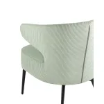 Royal Stripes велюр фисташковый от ImperiumLoft