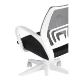 офисное TopChairs ST-BASIC-W серый крестовина пластик белый от ImperiumLoft