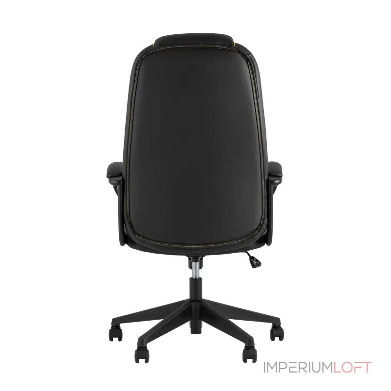 TopChairs ST-CYBER 8 черный/желтый эко.кожа крестовина пластик