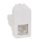 Розетка интернет RG45 5 CAT 1 модульная MEITON A4279C5E