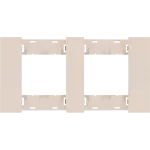 Рамка 2-ая (Песочный) MEITON AA4802M2AM