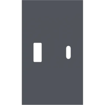 USB+type с накладкой 2 модульная (Тёмно-серый) MEITON AL12C USB+type с накладкой 2 модульная (Тёмно-серый) MEITON AL12C