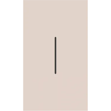 Клавиша 2 модульная (Песочный) MEITON AM01M2